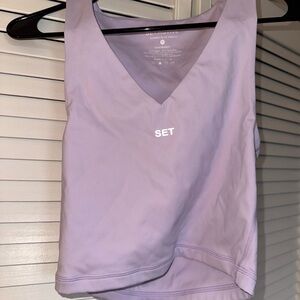 SET Active Lilac Tank Top